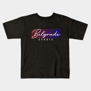 Belgrade Serbia Souvenir Gift Kids T-Shirt